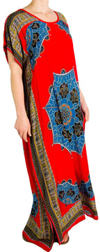 Sakkas Aggy Womens Dashiki African Print Caftan Dress Maxi Boho Hippie Colorful dresses La Vie Bien Sakkas Aggy Womens Dashiki African Print Caftan Dress Maxi Boho Hippie Colorful