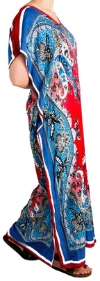 Sakkas Aggy Womens Dashiki African Print Caftan Dress Maxi Boho Hippie Colorful dresses La Vie Bien Sakkas Aggy Womens Dashiki African Print Caftan Dress Maxi Boho Hippie Colorful