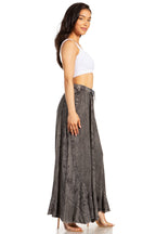 Sakkas Ahaana Women Renaissance Boho Rayon Maxi Embroidered Paneled Summer Skirt skirts La Vie Bien Sakkas Ahaana Women Renaissance Boho Rayon Maxi Embroidered Paneled Summer Skirt