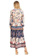 Sakkas Andreas Women's Maxi Dress with Ruffles and Buttons dresses La Vie Bien Sakkas Andreas Women's Maxi Dress with Ruffles and Buttons