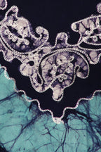 Sakkas Aphrodite Embroidered Batik Dress dresses La Vie Bien Sakkas Aphrodite Embroidered Batik Dress