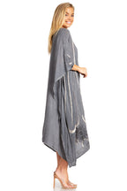 Sakkas Clementine Third Women's Tie Dye Caftan Dress/Cover Up Beach Kaftan Summer dresses La Vie Bien Sakkas Clementine Third Women's Tie Dye Caftan Dress/Cover Up Beach Kaftan Summer
