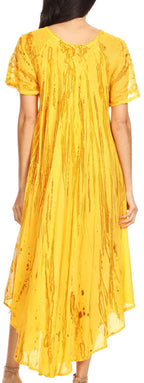 Sakkas Devora Women's Maxi NightGown Caftan Kaftan Dress Tie Dye Batik & Corset dresses La Vie Bien Sakkas Devora Women's Maxi NightGown Caftan Kaftan Dress Tie Dye Batik & Corset