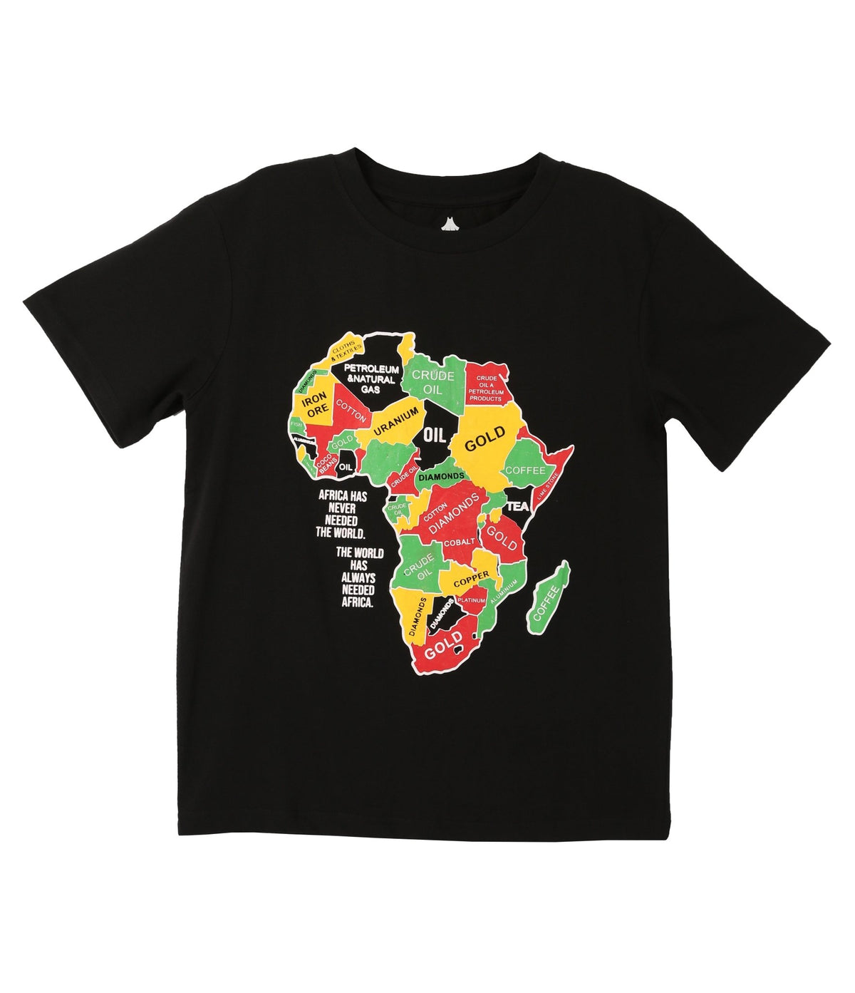 Sakkas Esi Unisex African American T-shirt Printed Kente Tee Short Sleeve Shirts & Tops La Vie Bien Sakkas Esi Unisex African American T-shirt Printed Kente Tee Short Sleeve