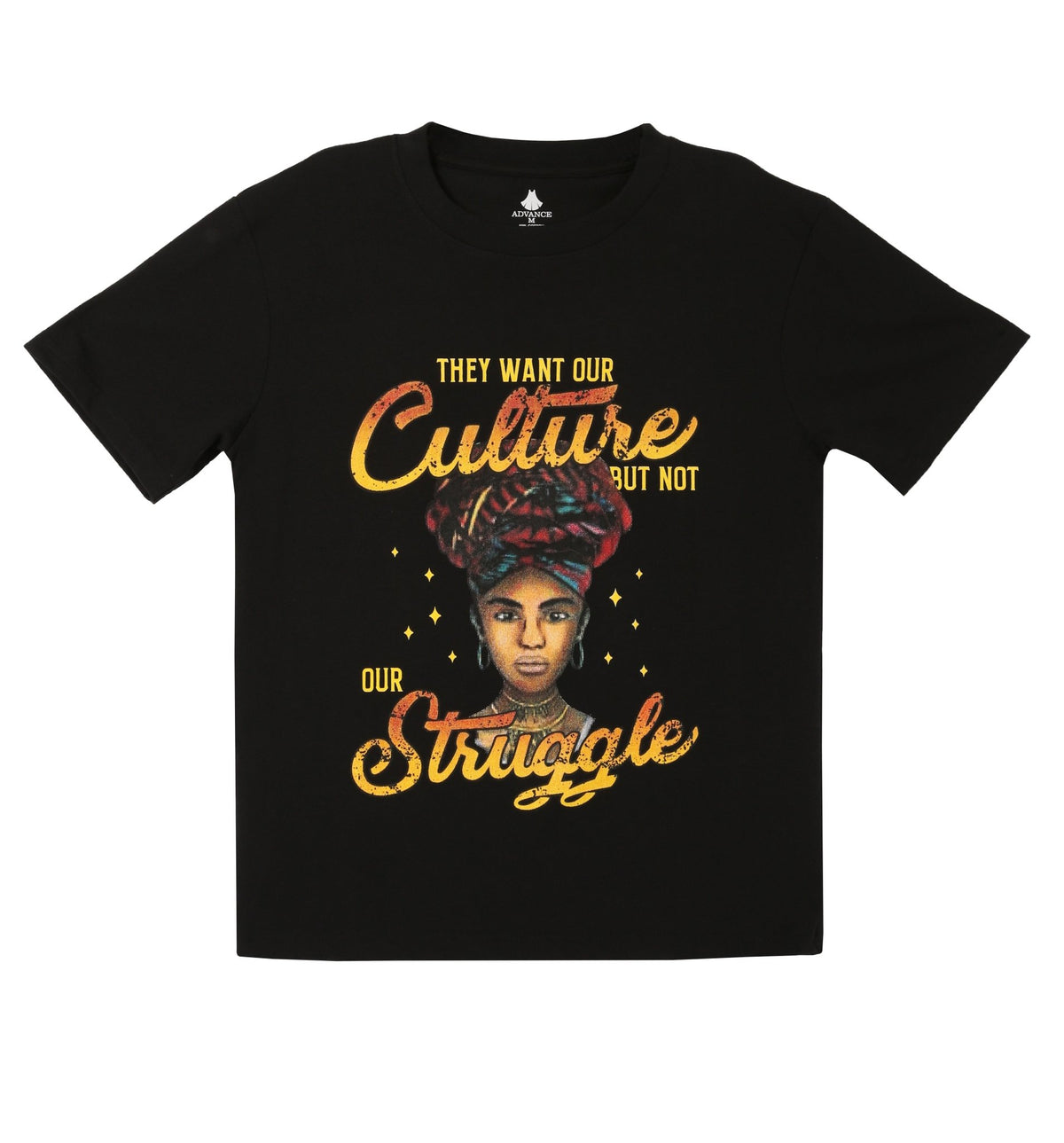 Sakkas Esi Unisex African American T-shirt Printed Kente Tee Short Sleeve Shirts & Tops La Vie Bien Sakkas Esi Unisex African American T-shirt Printed Kente Tee Short Sleeve