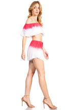 Sakkas Jackie Women's Bandeau and Shorts set Off the Shoulder Summer Strapless tops La Vie Bien Sakkas Jackie Women's Bandeau and Shorts set Off the Shoulder Summer Strapless