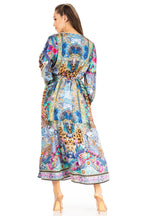 Sakkas Katty Floral Print Women's Boho Maxi Dress dresses La Vie Bien Sakkas Katty Floral Print Women's Boho Maxi Dress