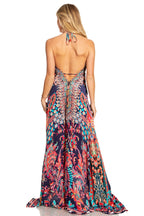 Sakkas Lizi 2025 Womens Maxi High-low Halter Handkerchief Long Dress Beach Party dresses La Vie Bien Sakkas Lizi 2025 Womens Maxi High-low Halter Handkerchief Long Dress Beach Party