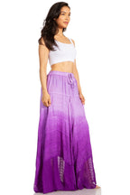 Sakkas Lyra Womens Bohemian Soft Brocade Rayon Tiered Embroidered Flowy Long Skirt skirts La Vie Bien Sakkas Lyra Womens Bohemian Soft Brocade Rayon Tiered Embroidered Flowy Long Skirt