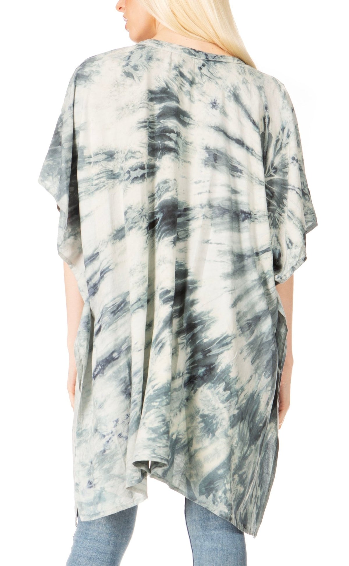 Sakkas Marcy Women's V-neck Caftan Top Tunic Dress - Perfect for Summer Boho Style & Swinging Coverup - Buy One, Get One 50% Off dresses La Vie Bien Sakkas Marcy Women's V-neck Caftan Top Tunic Dress - Perfect for Summer Boho Style & Swinging Coverup - Buy One, Get One 50% Off
