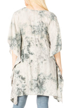 Sakkas Marcy Women's V-neck Caftan Top Tunic Dress - Perfect for Summer Boho Style & Swinging Coverup - Buy One, Get One 50% Off dresses La Vie Bien Sakkas Marcy Women's V-neck Caftan Top Tunic Dress - Perfect for Summer Boho Style & Swinging Coverup - Buy One, Get One 50% Off