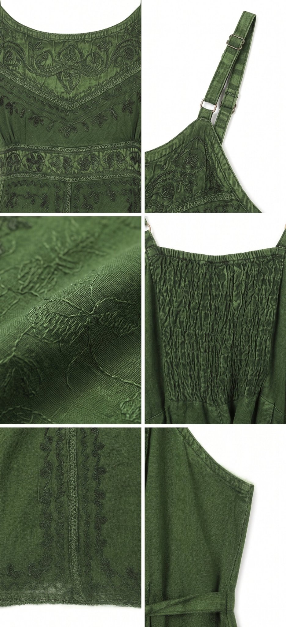 Sakkas Markay Short Mid Length Spaghetti Strap Sleeveless Embroidered Batik Dress dresses La Vie Bien Sakkas Markay Short Mid Length Spaghetti Strap Sleeveless Embroidered Batik Dress