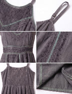 Sakkas Markay Short Mid Length Spaghetti Strap Sleeveless Embroidered Batik Dress dresses La Vie Bien Sakkas Markay Short Mid Length Spaghetti Strap Sleeveless Embroidered Batik Dress