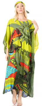 Sakkas Mera Women's Long Loose Short Sleeve Summer Casual Caftan Kaftan Dress - Buy One, Get One 50% Off dresses La Vie Bien Sakkas Mera Women's Long Loose Short Sleeve Summer Casual Caftan Kaftan Dress - Buy One, Get One 50% Off