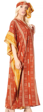 Sakkas Mera Women's Long Loose Short Sleeve Summer Casual Caftan Kaftan Dress - Buy One, Get One 50% Off dresses La Vie Bien Sakkas Mera Women's Long Loose Short Sleeve Summer Casual Caftan Kaftan Dress - Buy One, Get One 50% Off