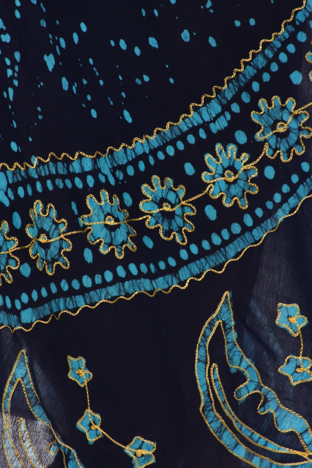 Sakkas Moon and Stars Batik Caftan Tank Dress / Cover Up dresses La Vie Bien Sakkas Moon and Stars Batik Caftan Tank Dress / Cover Up