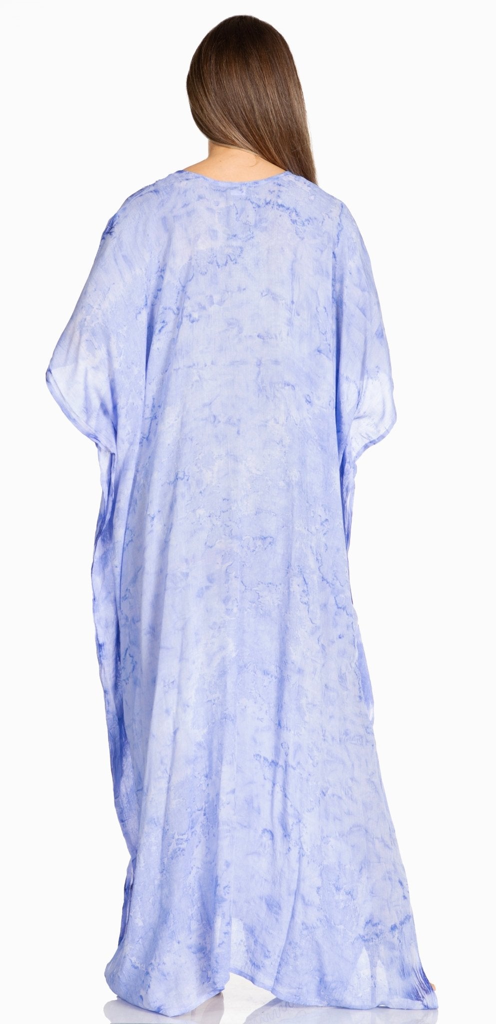 Sakkas Pilar Petite Women's Beach Maxi Caftan Dress in Short Sleeve Casual Style dresses La Vie Bien Sakkas Pilar Petite Women's Beach Maxi Caftan Dress in Short Sleeve Casual Style