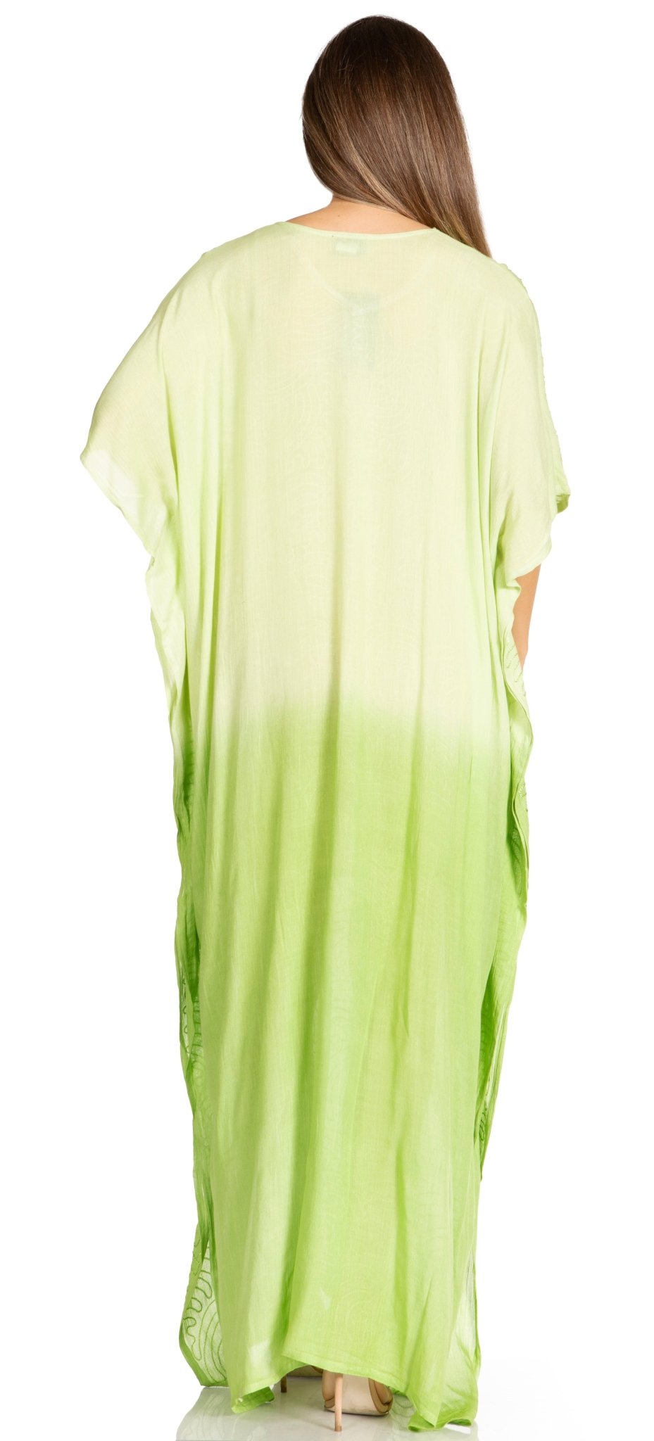 Sakkas Pilar Petite Women's Beach Maxi Caftan Dress in Short Sleeve Casual Style dresses La Vie Bien Sakkas Pilar Petite Women's Beach Maxi Caftan Dress in Short Sleeve Casual Style