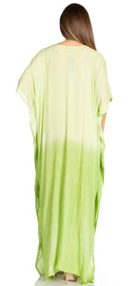Sakkas Pilar Petite Women's Beach Maxi Caftan Dress in Short Sleeve Casual Style dresses La Vie Bien Sakkas Pilar Petite Women's Beach Maxi Caftan Dress in Short Sleeve Casual Style