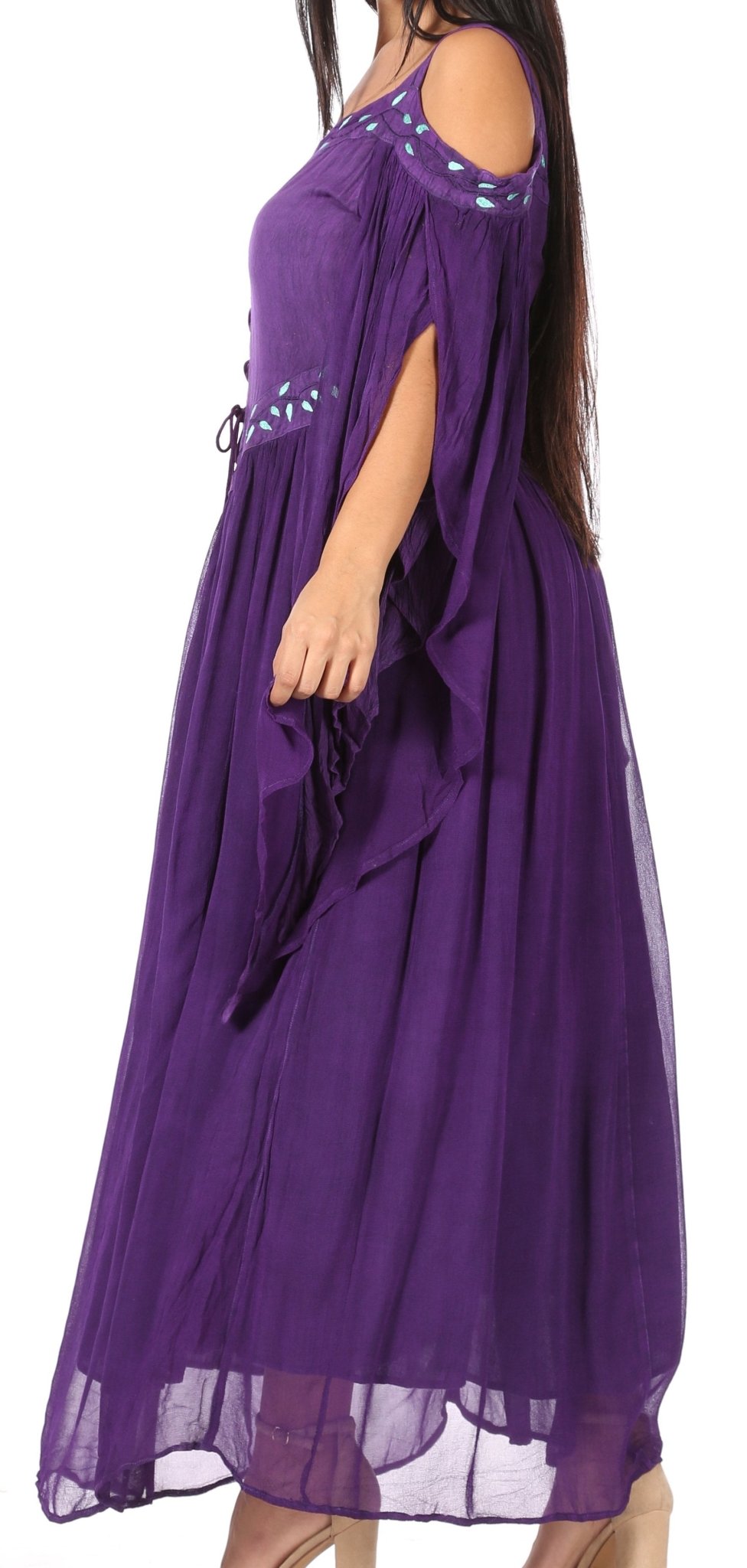 Sakkas Roisin Women's Medieval Celtic Renaissance Long Sleeve Costume Dress dresses La Vie Bien Sakkas Roisin Women's Medieval Celtic Renaissance Long Sleeve Costume Dress