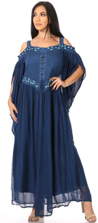 Sakkas Roisin Women's Medieval Celtic Renaissance Long Sleeve Costume Dress dresses La Vie Bien Sakkas Roisin Women's Medieval Celtic Renaissance Long Sleeve Costume Dress