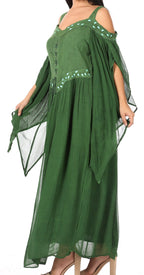 Sakkas Roisin Women's Medieval Celtic Renaissance Long Sleeve Costume Dress dresses La Vie Bien Sakkas Roisin Women's Medieval Celtic Renaissance Long Sleeve Costume Dress