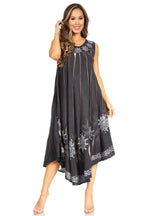 Sakkas Starlight Fourth Women's Tie Dye Caftan Tank Dress/Cover Up Beach Kaftan dresses La Vie Bien Sakkas Starlight Fourth Women's Tie Dye Caftan Tank Dress/Cover Up Beach Kaftan
