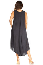 Sakkas Starlight Fourth Women's Tie Dye Caftan Tank Dress/Cover Up Beach Kaftan dresses La Vie Bien Sakkas Starlight Fourth Women's Tie Dye Caftan Tank Dress/Cover Up Beach Kaftan