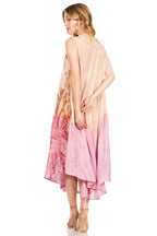 Sakkas Starlight Fourth Women's Tie Dye Caftan Tank Dress/Cover Up Beach Kaftan dresses La Vie Bien Sakkas Starlight Fourth Women's Tie Dye Caftan Tank Dress/Cover Up Beach Kaftan