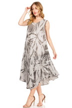 Sakkas Starlight Fourth Women's Tie Dye Caftan Tank Dress/Cover Up Beach Kaftan dresses La Vie Bien Sakkas Starlight Fourth Women's Tie Dye Caftan Tank Dress/Cover Up Beach Kaftan