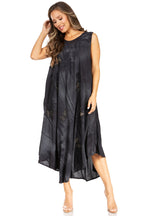 Sakkas Starlight Fourth Women's Tie Dye Caftan Tank Dress/Cover Up Beach Kaftan dresses La Vie Bien Sakkas Starlight Fourth Women's Tie Dye Caftan Tank Dress/Cover Up Beach Kaftan