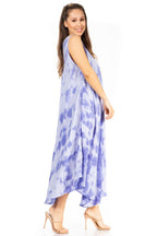 Sakkas Starlight Second Tie Dye Caftan Dress: Women's Beach Cover Up dresses La Vie Bien Sakkas Starlight Second Tie Dye Caftan Dress: Women's Beach Cover Up