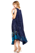Sakkas Starlight Second Tie Dye Caftan Dress: Women's Beach Cover Up dresses La Vie Bien Sakkas Starlight Second Tie Dye Caftan Dress: Women's Beach Cover Up