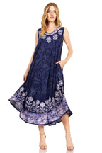 Sakkas Starlight Second Tie Dye Caftan Dress: Women's Beach Cover Up dresses La Vie Bien Sakkas Starlight Second Tie Dye Caftan Dress: Women's Beach Cover Up