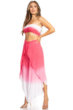 Sakkas Vanessa Women's Bandeau Tube Top & Wide leg Gaucho Pants Set Palazzo Boho - Buy One Get One pants La Vie Bien Sakkas Vanessa Women's Bandeau Tube Top & Wide leg Gaucho Pants Set Palazzo Boho - Buy One Get One