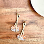 Salmon Sushi Acrylic Earrings Earrings and Accessories La Vie Bien Salmon Sushi Acrylic Earrings