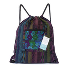 Salsa Upcycled Corte Backpack - Unique Guatemalan Handicraft Bags La Vie Bien Salsa Upcycled Corte Backpack - Unique Guatemalan Handicraft