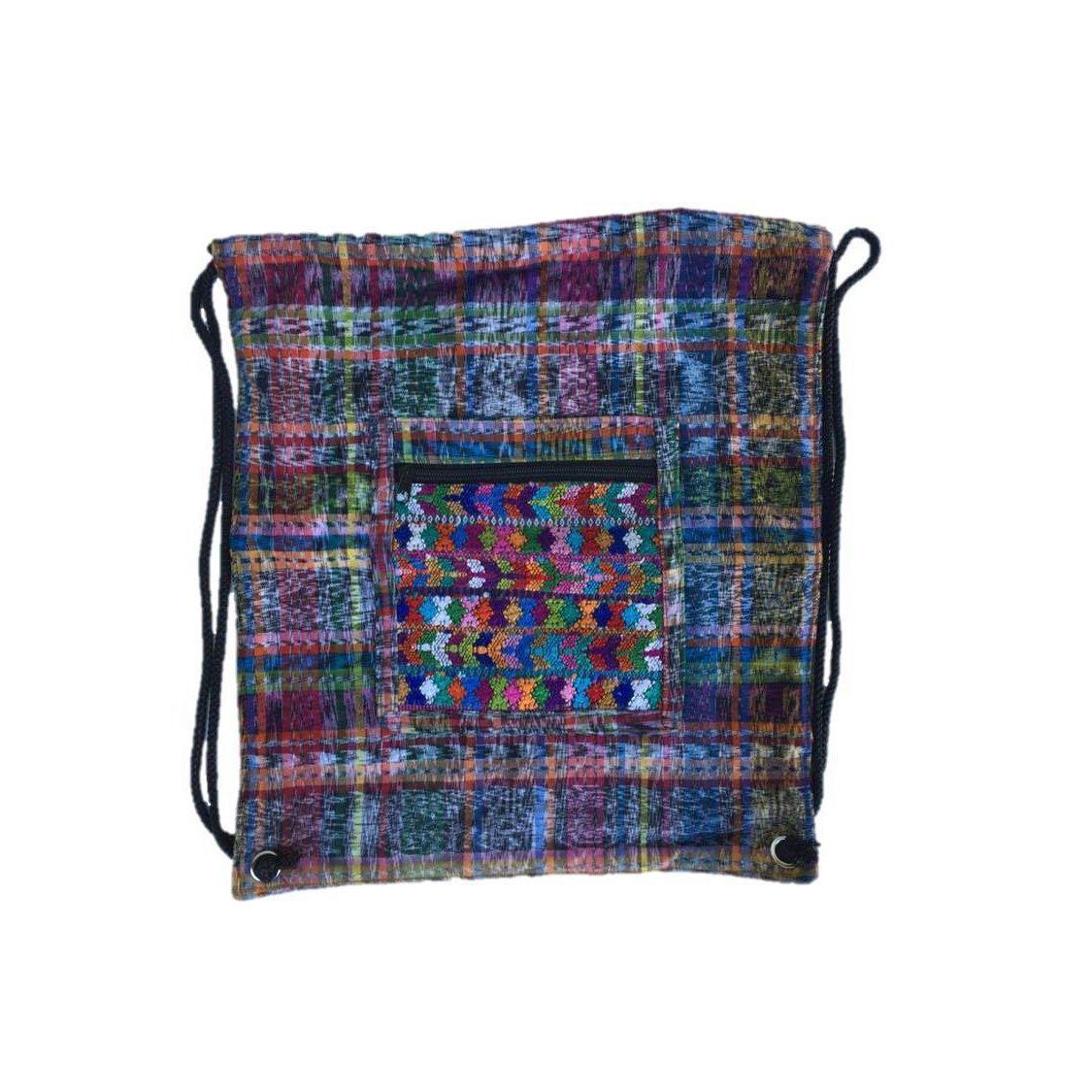 Salsa Upcycled Corte Backpack - Unique Guatemalan Handicraft Bags La Vie Bien Salsa Upcycled Corte Backpack - Unique Guatemalan Handicraft