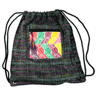Salsa Upcycled Corte Backpack - Unique Guatemalan Handicraft Bags La Vie Bien Salsa Upcycled Corte Backpack - Unique Guatemalan Handicraft
