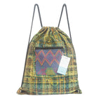 Salsa Upcycled Corte Backpack - Unique Guatemalan Handicraft Bags La Vie Bien Salsa Upcycled Corte Backpack - Unique Guatemalan Handicraft