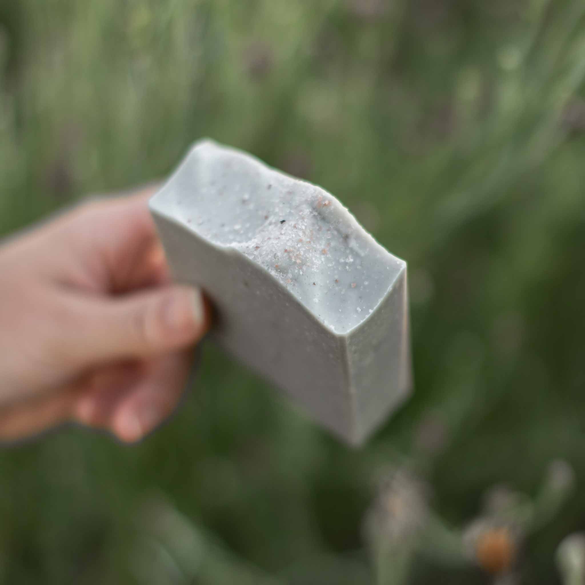 Salt + Sea Bar Handmade Tallow and Goat Milk Soap Bar Bar Soap La Vie Bien Salt + Sea Bar Handmade Tallow and Goat Milk Soap Bar