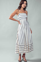 Salt & Soul Striped Sundress Clothing La Vie Bien Salt & Soul Striped Sundress