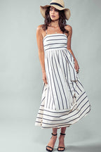 Salt & Soul Striped Sundress Clothing La Vie Bien Salt & Soul Striped Sundress