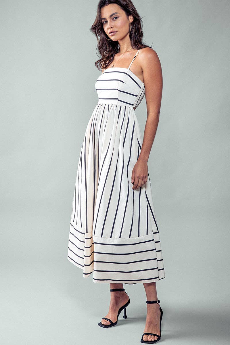 Salt & Soul Striped Sundress Clothing La Vie Bien Salt & Soul Striped Sundress