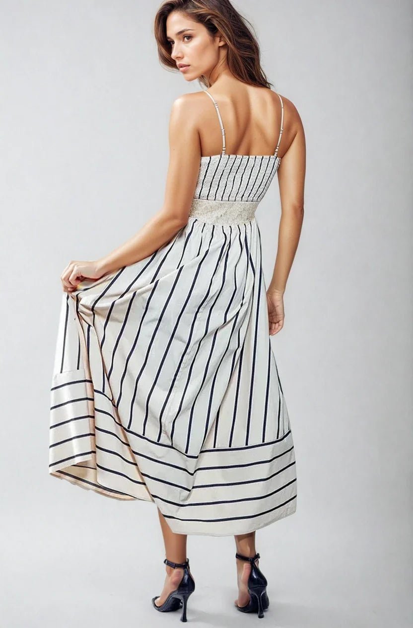 Salt & Soul Striped Sundress Clothing La Vie Bien Salt & Soul Striped Sundress