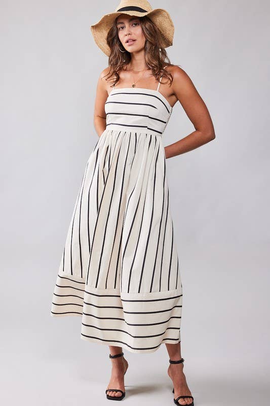 Salt & Soul Striped Sundress Clothing La Vie Bien Salt & Soul Striped Sundress