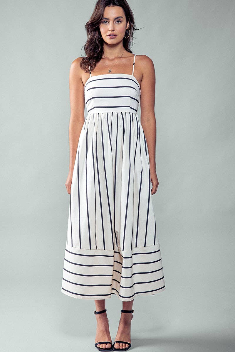 Salt & Soul Striped Sundress Clothing La Vie Bien Salt & Soul Striped Sundress