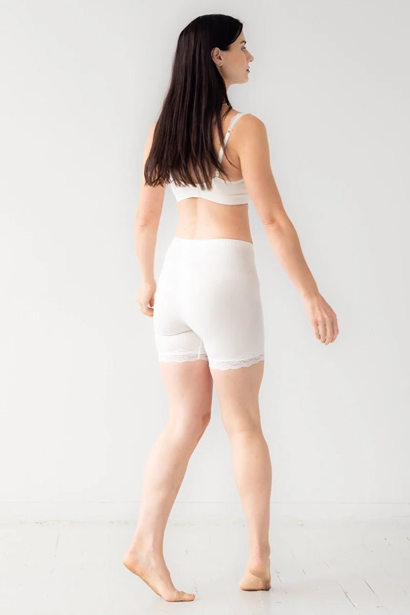 Salua Cotton Bralette with Lace Edge BRA La Vie Bien Salua Cotton Bralette with Lace Edge