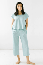 SALUA Cropped Tee & Capri TOPS La Vie Bien SALUA Cropped Tee & Capri