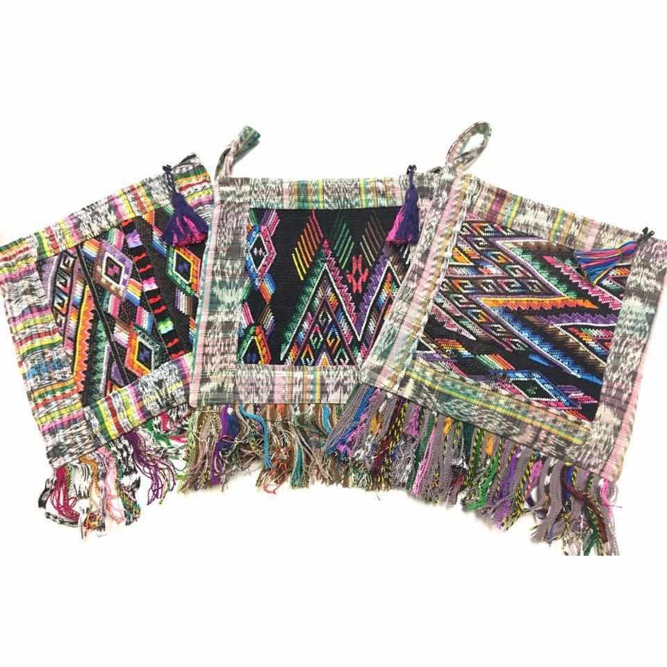 Samara Up - cycled Huipil Corte One - of - a - Kind Adjustable Crossbody Bag - Guatemala Bags La Vie Bien Samara Up - cycled Huipil Corte One - of - a - Kind Adjustable Crossbody Bag - Guatemala